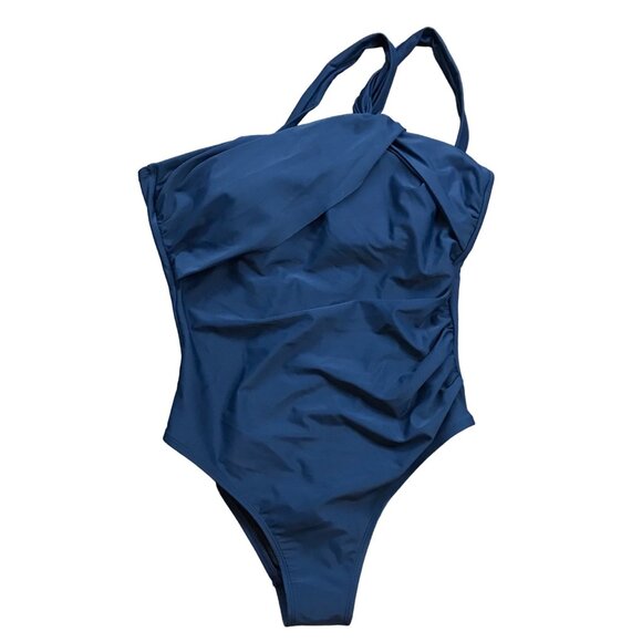 CUPSHE Tummy Control One Piece Bathing Suit Women's Large Back‎ Tie Swimsuit NEW - Picture 1 of 15